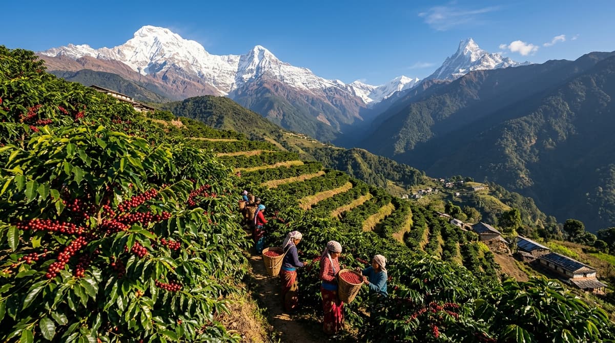 Sourcing Himalayan Specialty Coffee: From High Altitude Microclimates to Your Cup