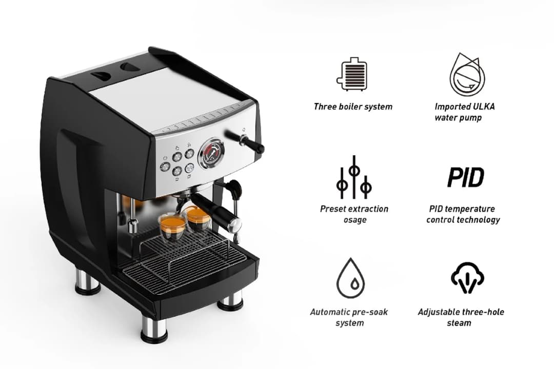 PERQ Single Head Commercial Espresso Machine